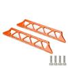 2Pcs Aluminum Alloy #7723 Side Trail Nerf Bars for RC Crawler Car for Tra-xxas 1/5 for XM-axx for X-Maxx 6S 77076-4 8S 77086-4(Orange) view 1