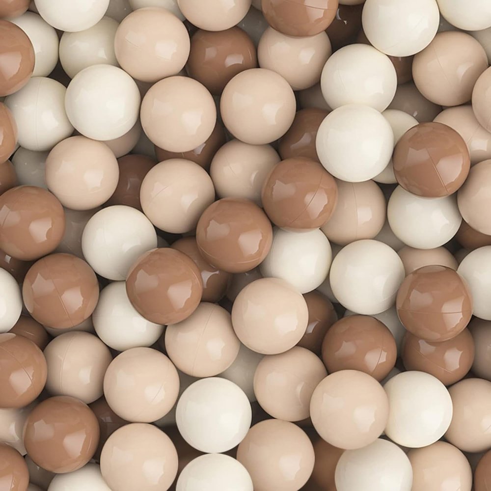 Dekeyoo Balls for Ball Pit Pack of 50 - BPA Free, Crush Proof Plastic Balls, Tent, Playhouse, Children's Toy for Party, 2.15 Inch
