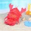 Amidaky Personalized Beach Bag for Kids 4 Pcs Shell Collecting Bags Customized Mesh Beach Bag for Kids Beach Accessories Gift for Boys and Girls view 3