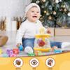 Caterbee Baby Push and Spin Activity Toy, Interactive Tumbling Ladybug, Educational Learning Toy for Toddlers 6 Months+ (Yellow) view 3