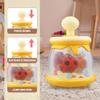 Caterbee Baby Push and Spin Activity Toy, Interactive Tumbling Ladybug, Educational Learning Toy for Toddlers 6 Months+ (Yellow) view 4