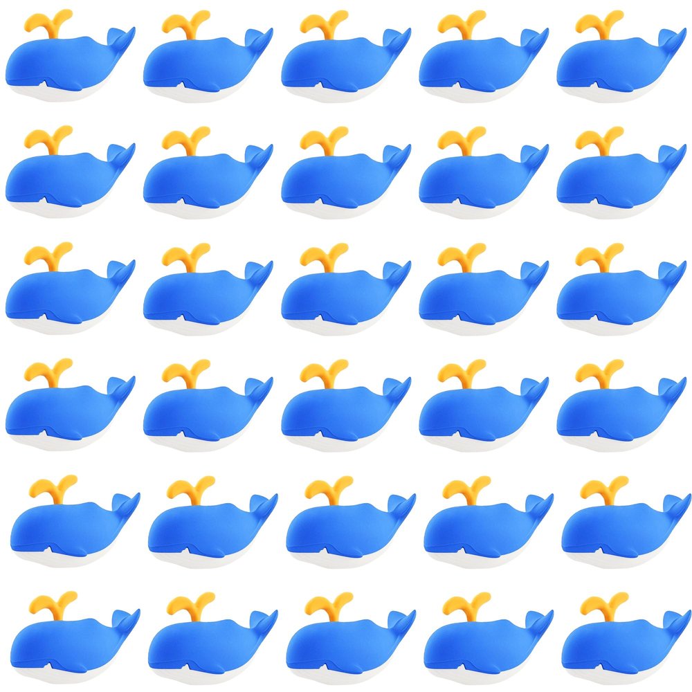 30 Pack Whale Erasers for Kids,3D Take Apart Animal Eraser Desk Pets for Boys Girls Classroom Prizes,Game Reward,Easter Egg Fillers,Back to School Supplies,Goodie Bag Stuffers,Party Favors