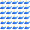 30 Pack Whale Erasers for Kids,3D Take Apart Animal Eraser Desk Pets for Boys Girls Classroom Prizes,Game Reward,Easter Egg Fillers,Back to School Supplies,Goodie Bag Stuffers,Party Favors view 1