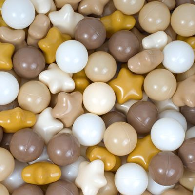 Dekeyoo Balls for Ball Pit Pack of 50 - BPA Free, Crush Proof Plastic Balls, Tent, Playhouse, Children's Toy for Party, 2.15 Inch
