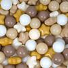 Dekeyoo Balls for Ball Pit Pack of 50 - BPA Free, Crush Proof Plastic Balls, Tent, Playhouse, Children's Toy for Party, 2.15 Inch view 1