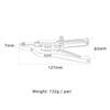 Aluminum #8532#8533 Front Lower Suspension Arm Update Parts for 1/7 RC Car for Tra-xxas for UDR for Unli-mited for Des-ERT for Racer 85076(Black) view 4