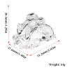 jnxwenu Transparent Plastic Modified Gearbox Cover for 1/10 for TAM-IYA TT02 TT-02 RC Car Upgrade Parts Accessories view 2
