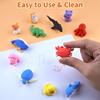 30 Pack Turtle Erasers for Kids,3D Take Apart Animal Eraser Desk Pets for Boys Girls Classroom Prizes,Game Reward,Easter Egg Fillers,Back to School Supplies,Goodie Bag Stuffers,Party Favors view 4