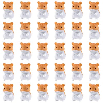 30 Pack Hamster Erasers for Kids,3D Take Apart Animal Eraser Desk Pets for Boys Girls Classroom Prizes,Game Reward,Easter Egg Fillers,Back to School Supplies,Goodie Bag Stuffers,Party Favors
