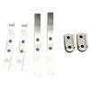 2Pair Steel Shock Absorption Leaf Springs Suspension for WPL D12 B14 B24 B16 B36 RC Truck Car Parts view 1