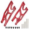 Alloy Lower Suspension Arms #7730 Upgrade Parts for 1/5 X-Maxx Xmaxx 6S 8S RC Monster Truck (Red view 2