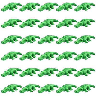 30 Pack Alligator Erasers for Kids,3D Take Apart Animal Eraser Desk Pets for Boys Girls Classroom Prizes,Game Reward,Easter Egg Fillers,Back to School Supplies,Goodie Bag Stuffers,Party Favors