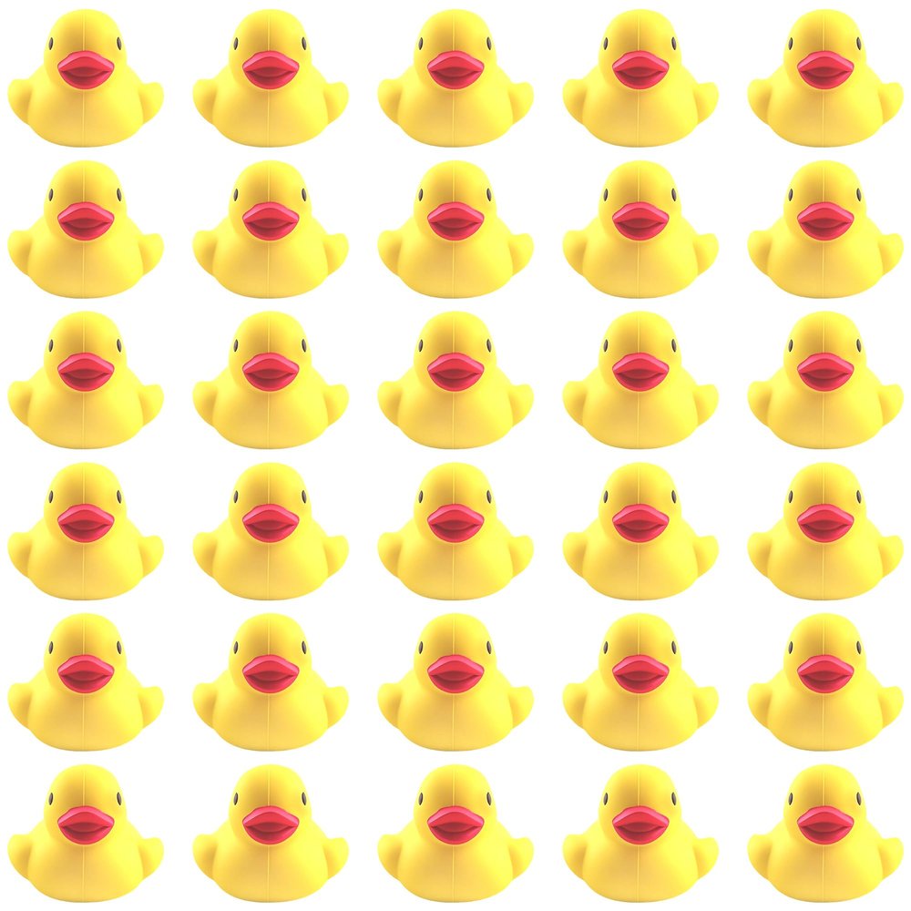 30 Pack Duck Erasers for Kids,3D Take Apart Animal Eraser Desk Pets for Boys Girls Classroom Prizes,Game Reward,Easter Egg Fillers,Back to School Supplies,Goodie Bag Stuffers,Party Favors