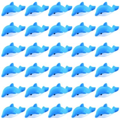 30 Pack Dolphin Erasers for Kids,3D Take Apart Animal Eraser Desk Pets for Boys Girls Classroom Prizes,Game Reward,Easter Egg Fillers,Back to School Supplies,Goodie Bag Stuffers,Party Favors