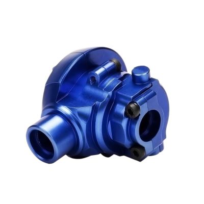#5680 Aluminum Alloy Outer Housing Differential Diff Case (Front & Rear) 2pcs for 1/10 RC Cars for Tra-xxas for Sum-mit 56076-4