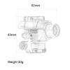 #5680 Aluminum Alloy Outer Housing Differential Diff Case (Front & Rear) 2pcs for 1/10 RC Cars for Tra-xxas for Sum-mit 56076-4 view 2