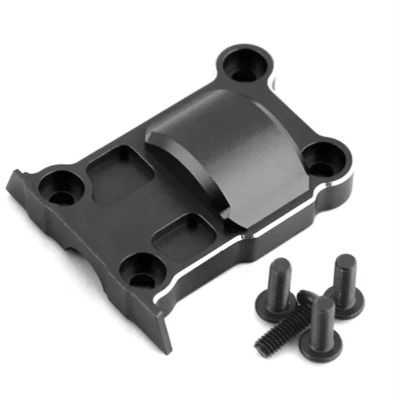 jnxwenu Metal Rear Gear Cover 7780 for 1/5 for X-Maxx for Xm-axx RC for Mon-Ster Truck Upgrade Parts Accessories(Black)