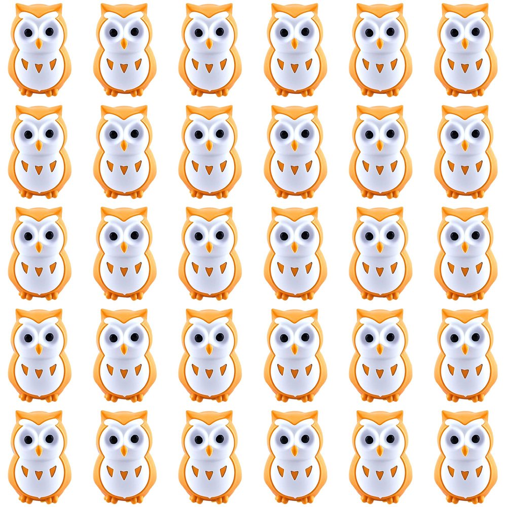 30 Pack Owl Erasers for Kids,3D Take Apart Animal Eraser Desk Pets for Boys Girls Classroom Prizes,Game Reward,Easter Egg Fillers,Back to School Supplies,Goodie Bag Stuffers,Party Favors