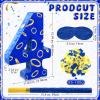 Simgoing Number 4 Blue and Golden Rings Piata for Kids Birthday Cartoon Theme Small Piata with Blindfold Stick Confetti for Fiesta Cinco De Mayo Party Decor, 15.8 x 11 x 2.8 Inch view 2