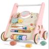 Paisure Baby Push Walker for Baby Boy 10+ Months, Wooden Baby Walker Push Toy, Learning to Walk, Baby Walkers for Girls, Montessori Walker Toy with Wheels view 1