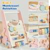 Paisure Baby Push Walker for Baby Boy 10+ Months, Wooden Baby Walker Push Toy, Learning to Walk, Baby Walkers for Girls, Montessori Walker Toy with Wheels view 4