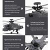 Aetheria F11-S AH64 RC Helicopter, 1:32 Scale 2.4G 6CH Remote Control Aircraft with Dual-Axis Co-Drive Flybarless 6G/3D Stunt Airplane Helicopter for Adults Outdoor Enthusiasts & Tech Lovers view 2
