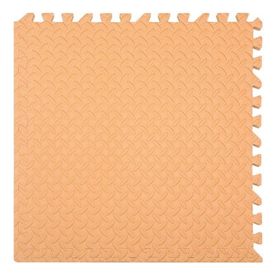 10Pack EVA Foam Play Mats for Floor Protection,12"x12"x0.3" Interlocking Floor Tiles Soft Crawling Exercise Mat Area Rug for Playroom Nursery (Orange)