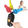 Baby Keys Toy - Baby Toy Car Keys Toddlers Pretend Keys with Music & Light Interactive Musical Sensory Learning Toys Birthday Gifts for Boys Girls Infant Kid Age 6+ Months view 1