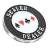 Sosoport Card Dealer Button Poker Coin Guard Poker Accessories Metal Game Chip Reward Toy view 1