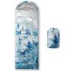 Smell Sunshine Kids Sleeping Bag for Boys Girls,3D Water Butterfly Print-Lightweight Warm Portable Outdoor Indoor-Waterproof Cold Weather Resistant Sleeping Bag for Camping Hiking(Butterfly) view 1