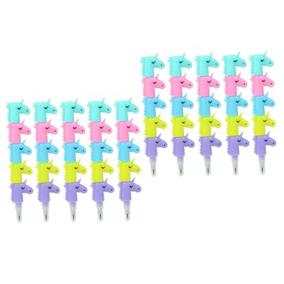 Angoily 10pcs Cartoon Pencils Non Sharpening Writing Pencils Everlasting Pack for Boys and Girls School Supplies