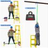 High-Voltage Rescue Life-Saving Pull Rod High Voltage Rescue Hook Electrical Safety, Non-Conductive Emergency Insulated Rescue Pole with Large Hooks, 10 35 110kv, Factory/Electricity Company Rescue Eq view 3
