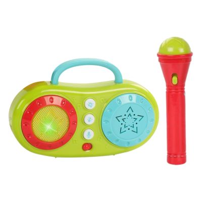Kids Karaoke Machine, Multi-Functional Microphone Karaoke Speaker Machine, Electric Educational Playset Age 3+, Music Instrument Toy for Birthday, Size: 6.69x4.53x1.77 inches