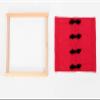 LLTCMAOYI Creative Children's Educational Clothing Pieces, Montessori Children's Early Education Tools,Belt Clothes view 2