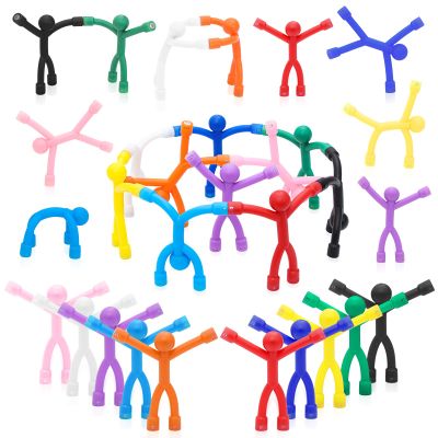 Valentines Day Gift for Kids, 30Pcs Magnetic Travel Toys, Magnets Men for Kids, Cute Magnetic People Airplane Car Travel Essential, Fridge Magnets Sensory Fidget Toys for Adults Kids