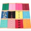 LLTCMAOYI Montessori Children's Early Education Clothing Piece Set, Exercise Children's Hands-On Ability Clothing Piece view 1