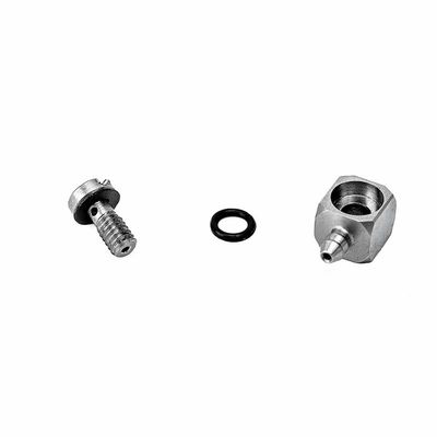 wheelfun LESU M2 Metal Nozzle B for 2X1Mm Oil Pipe DIY 1/14 RC Hydraulic Crane Excavator Forklift Loader Dumper Truck Model Car Hobby Grade Model