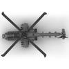 Aetheria Military Helicopter Building Bricks, AH-64 WW2 Military Army Airplane, MOC Air-Force Aircraft Build Blocks Construction for Adult Collectors & Enthusiasts - 995 Pieces view 2