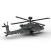Aetheria Military Helicopter Building Bricks, AH-64 WW2 Military Army Airplane, MOC Air-Force Aircraft Build Blocks Construction for Adult Collectors & Enthusiasts - 995 Pieces view 4