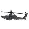 Aetheria Military Helicopter Building Bricks, AH64E WW2 Military Army Airplane, MOC Air-Force Aircraft Build Blocks Construction for Adult Collectors & Enthusiasts - 1205 Pieces view 2