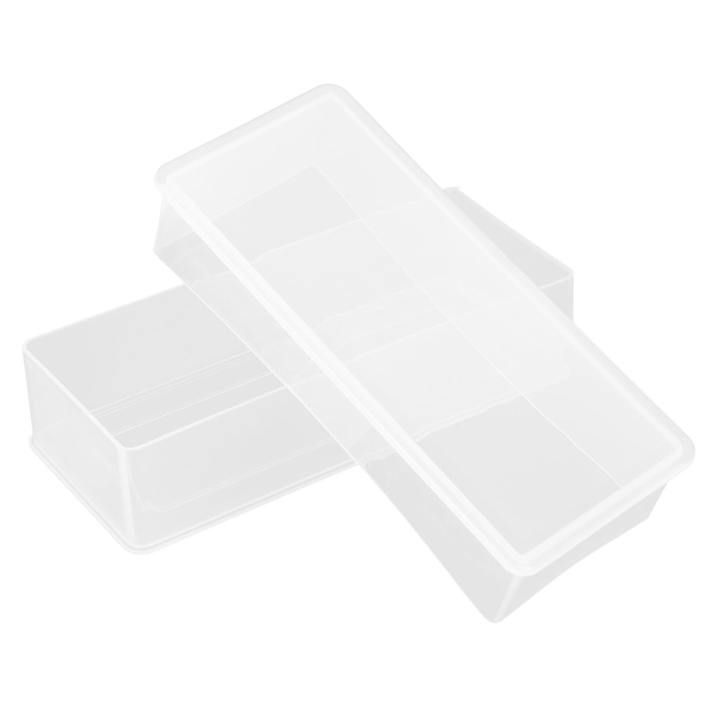 Angoily 2pcs Coin Storage Box Coin Capsules Compact Container for Display Case Banknotes Holder Portable Commemorative Money Case