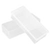 Angoily 2pcs Coin Storage Box Coin Capsules Compact Container for Display Case Banknotes Holder Portable Commemorative Money Case view 1