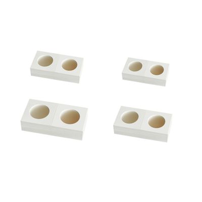 Angoily Coin Collecting Essentials 200pcs Paper Coin Holder Coin Storage Tubes View Lightweight Assorted Sizes for Long Use
