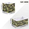 YETTASBIN Camo Cube Storage Bin, Large Foldable Storage Basket Toy Clothes Organizer Bin for Shelf, Closet, Nursery, Bedroom, Office, Home Decor view 3