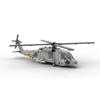 Aetheria Military Helicopter Building Bricks, SH-60 SeahawkNavy Airplane, MOC Air-Force Aircraft Build Blocks Construction for Adult Collectors & Enthusiasts - 1028 Pieces view 2