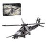 Aetheria Military Helicopter Building Bricks, MH60M WW2 Military Army Airplane, MOC Air-Force Aircraft Build Blocks Construction for Adult Collectors & Enthusiasts - 1057 Pieces view 1