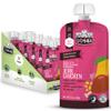 Li'l Hala Chicken Baby Food Meat Pouch | Caribbean Chicken (12ct) | 6+ Months Savory Baby Food Pouches with Protein and Organic Veggies, Toddler Snacks with Iron & Fiber | Stage 2 Meat Puree view 1