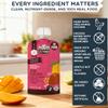 Li'l Hala Chicken Baby Food Meat Pouch | Caribbean Chicken (12ct) | 6+ Months Savory Baby Food Pouches with Protein and Organic Veggies, Toddler Snacks with Iron & Fiber | Stage 2 Meat Puree view 3