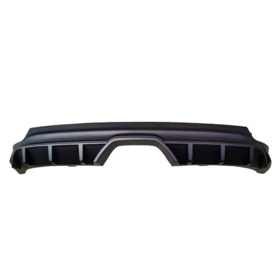 Compatible with Ford Focus ST 2015-18 ABS Material Carbon Fiber Pattern Rear Bumper Diffuser Splitter Spoilers Protector Lip Car Accessories(No Color)