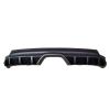 Compatible with Ford Focus ST 2015-18 ABS Material Carbon Fiber Pattern Rear Bumper Diffuser Splitter Spoilers Protector Lip Car Accessories(No Color) view 1